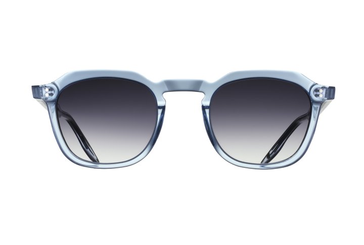 Crystal Blue  with Grey Graded