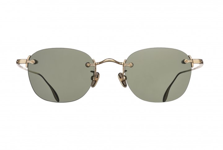 White Gold with Green