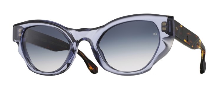 Lavender Blue Tort with Navy Graded 