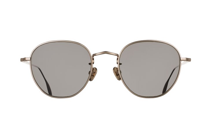 Brushed Champagne Gold with Light Grey