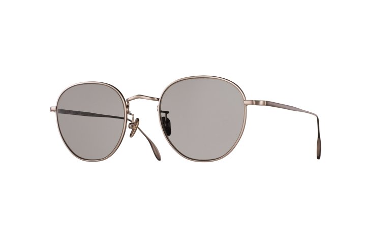 Brushed Champagne Gold with Light Grey