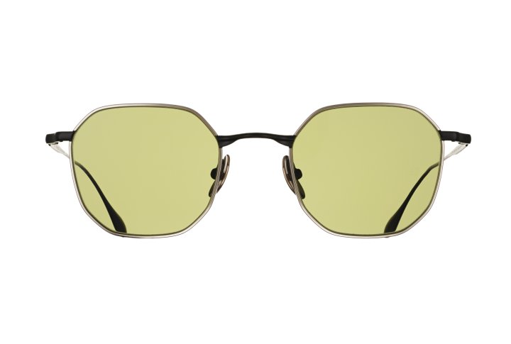 White Gold with Green