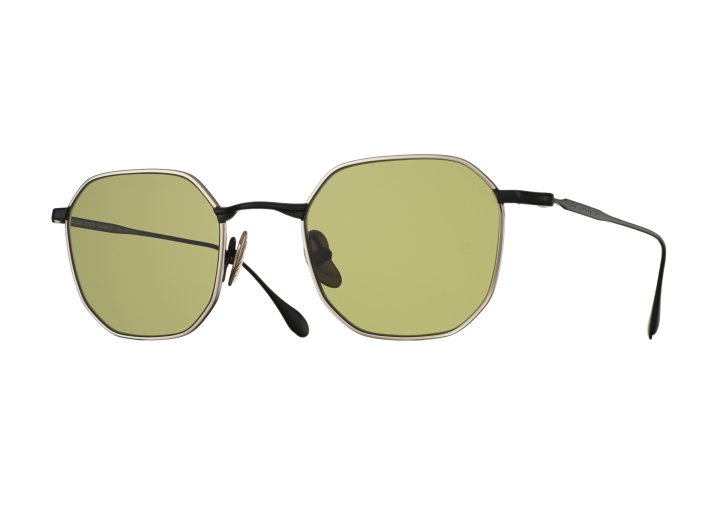 White Gold with Green