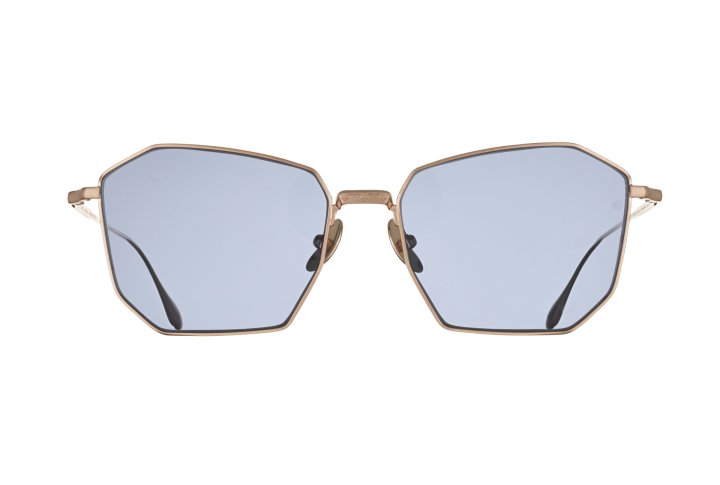 Brushed Rose Gold with Light Navy