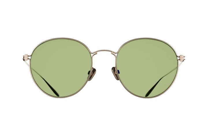 White Gold with Green