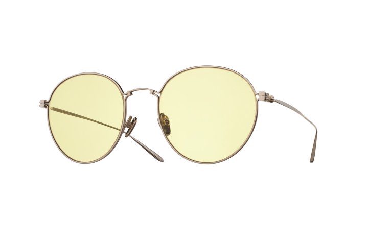 White Gold with Musdard Green