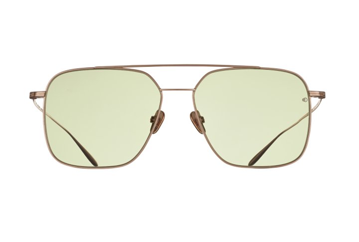 Brushed Rose Gold with Khaki Green