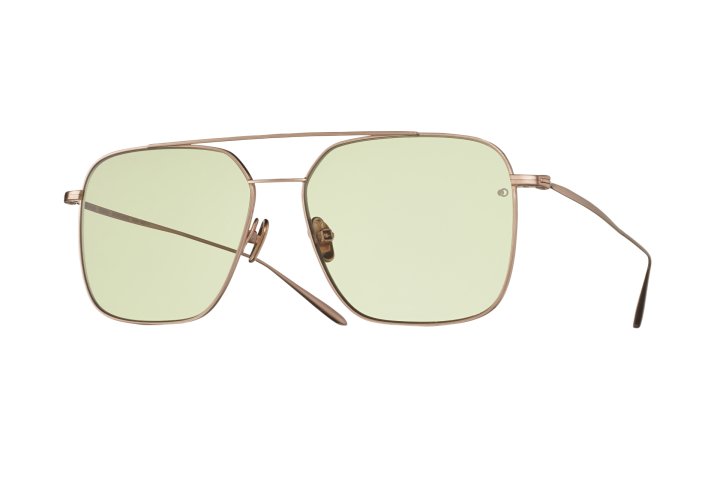 Brushed Rose Gold with Khaki Green