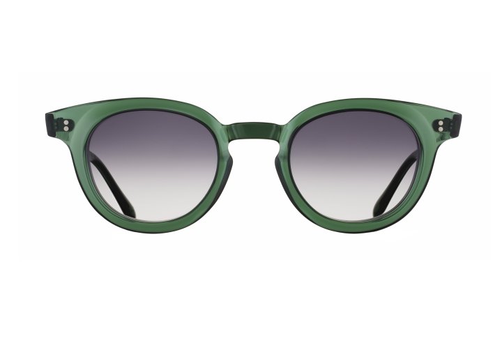 Bottle Green with Grey