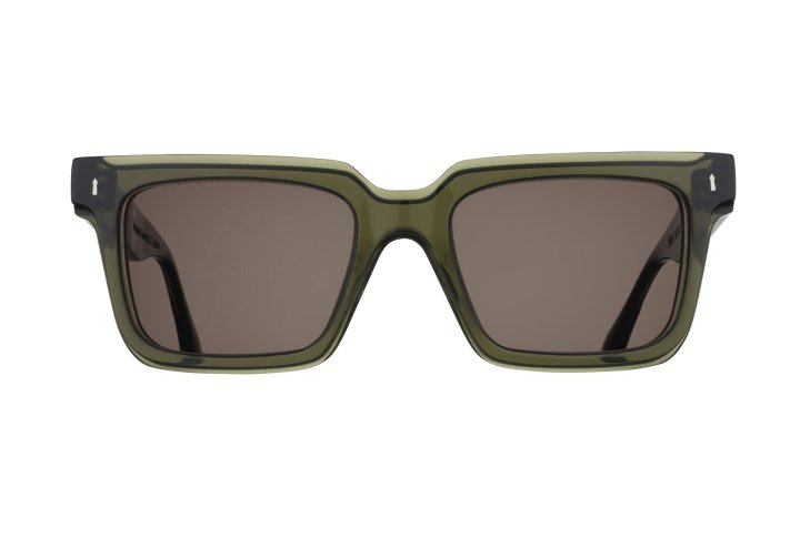 Bottle Green with Brown Tint