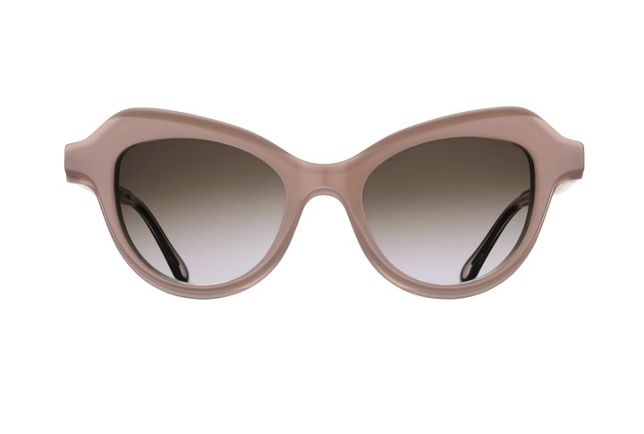 Milky French Rose with Brown Graded