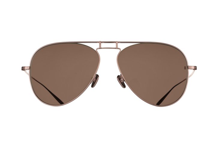 Brushed Rose Gold with Brown Tint