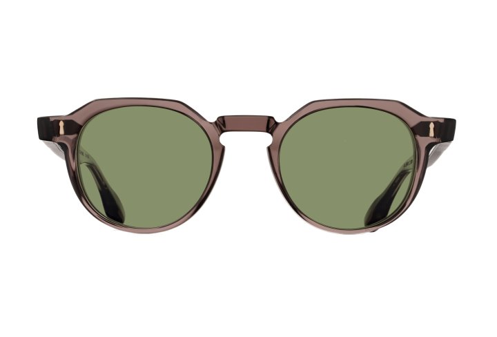 Transparent Deep Brown with Green