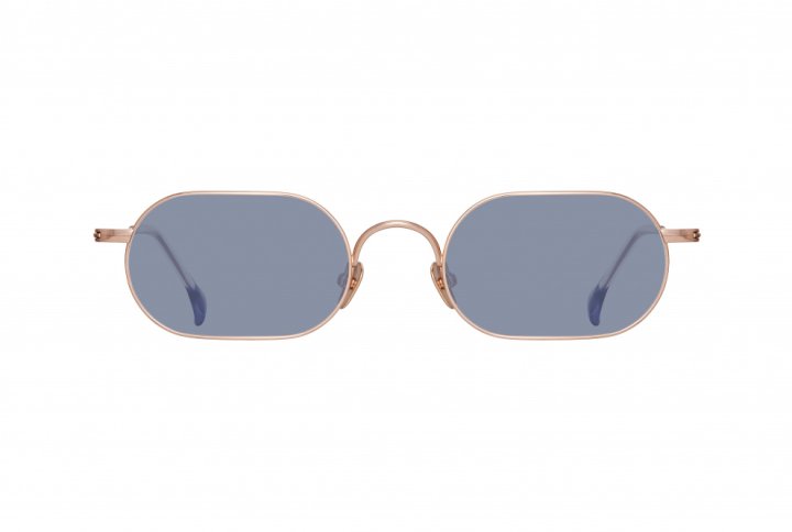 Rose Gold with Light Navy