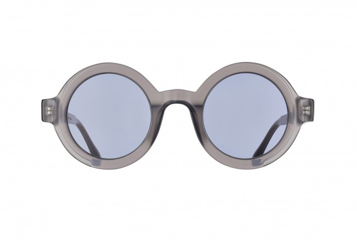 Frosted Grey with Light Navy