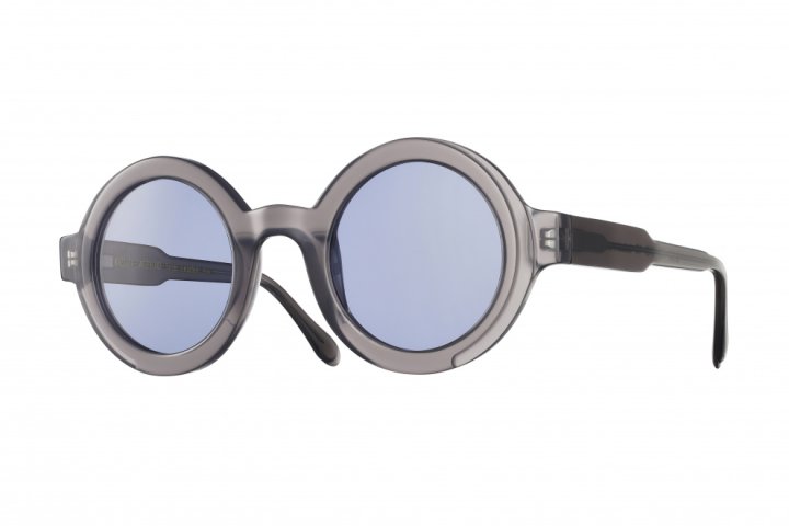 Frosted Grey with Light Navy