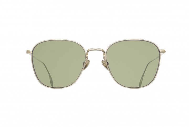 White Gold with Green