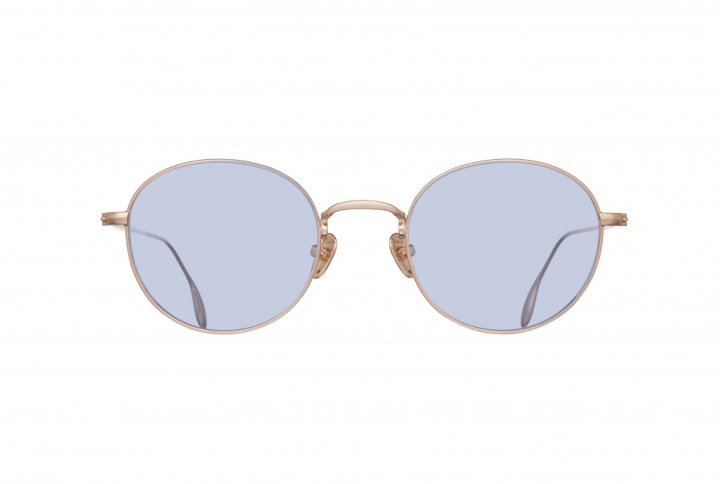 Brushed Rose Gold with Light Navy