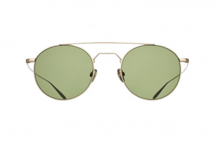 White Gold with Green