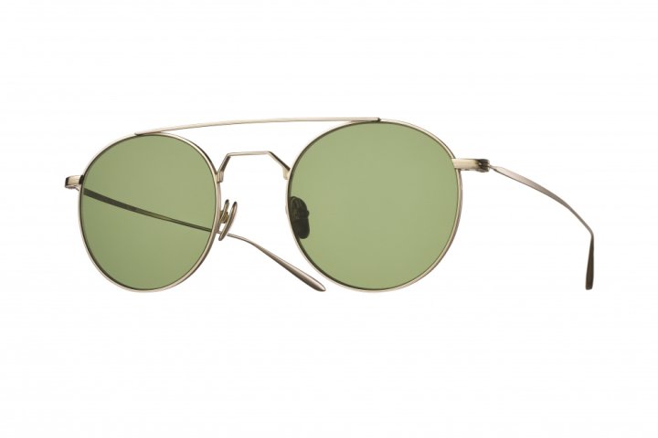 White Gold with Green