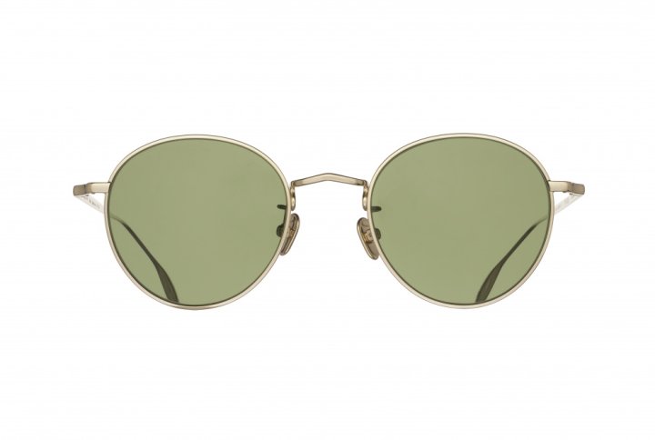 White Gold with Green