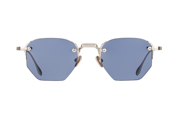 White Gold with Light Navy