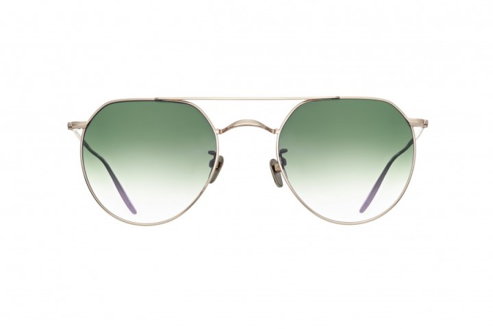 White Gold with Green Graded