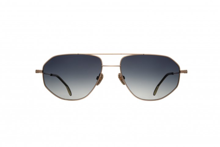 Brushed Rose Gold with Navy