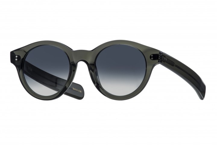 Seaweed Green with Navy