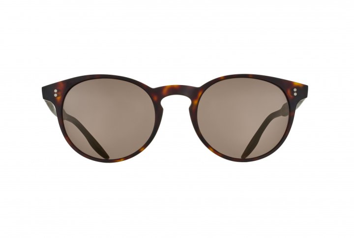 Dark Tort Matte with Brown