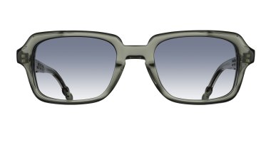 Melrose Green  with Navy Graded