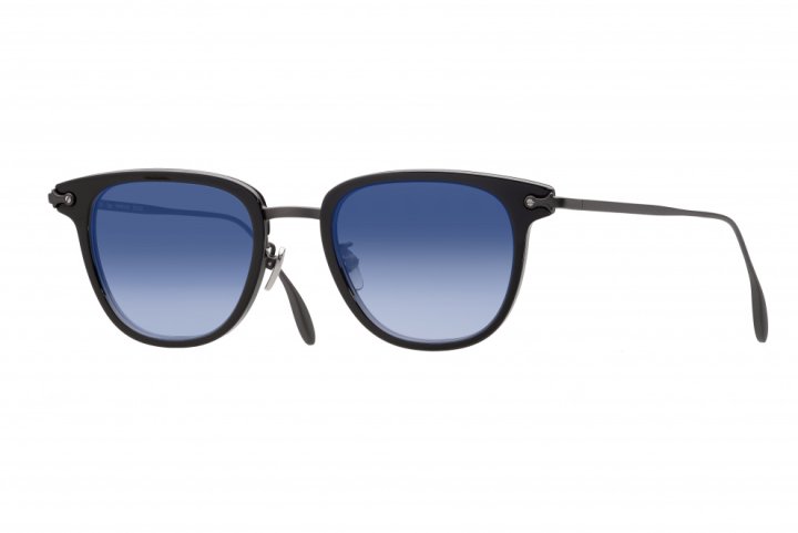 Black Volcanic Metal with Navy