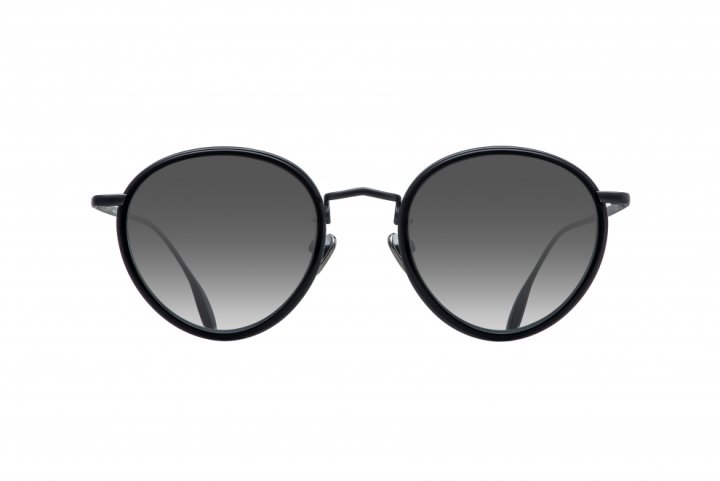 Black Volcanic Metal with Grey