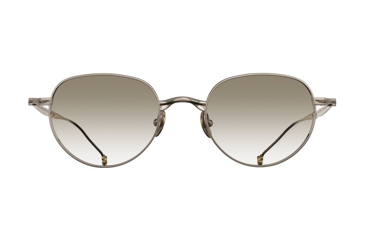 Brushed Light Champagne Gold with Kognac graded