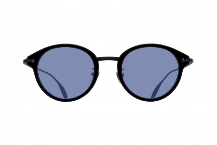 Black Volcanic Metal with Jasmine Blue