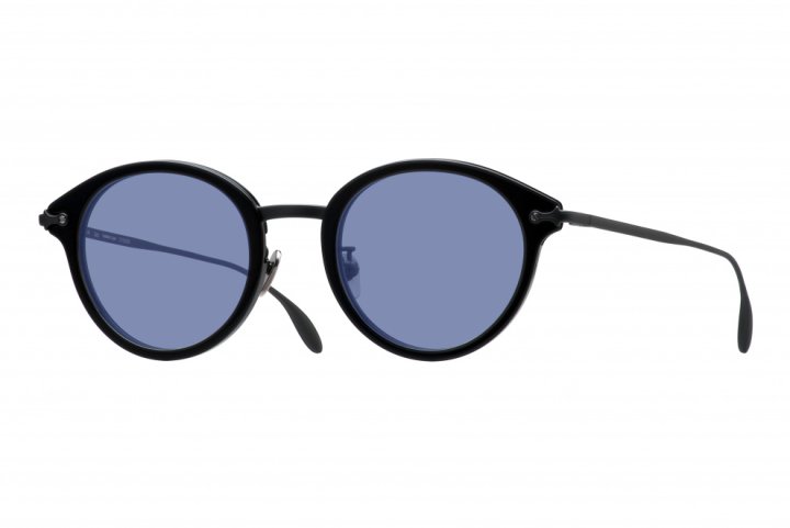 Black Volcanic Metal with Jasmine Blue