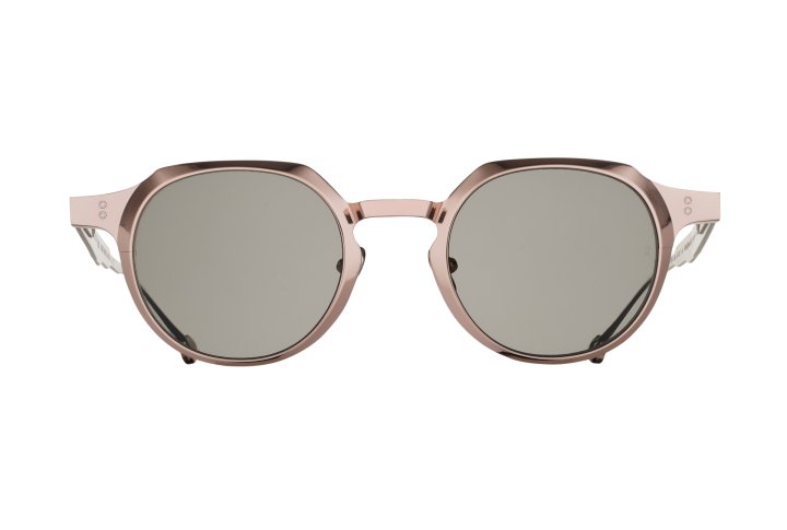 Rose Gold with Light Grey