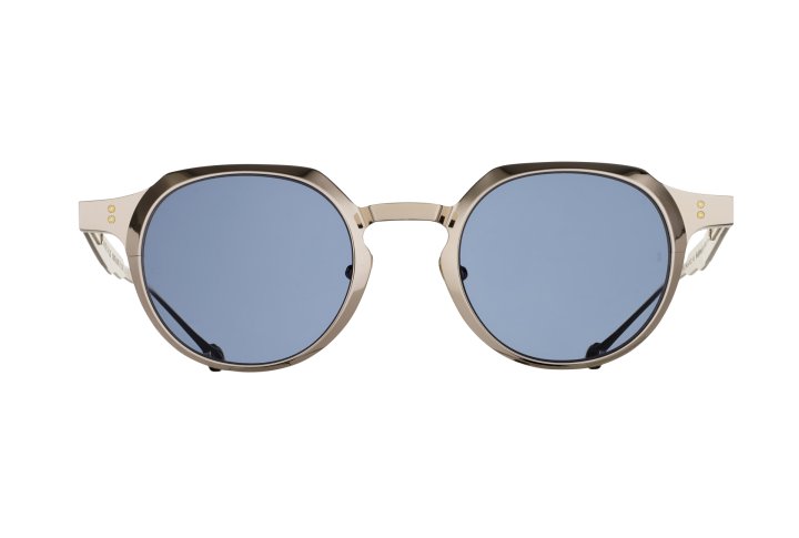 White Gold with Light Navy