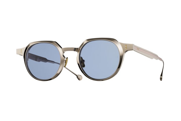 White Gold with Light Navy