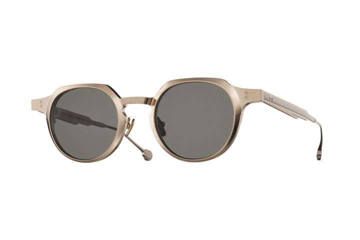 Brushed Champagne Gold with Grey